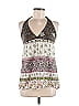 Charlotte Russe 100% Cotton Green Sleeveless Blouse Size M - photo 1