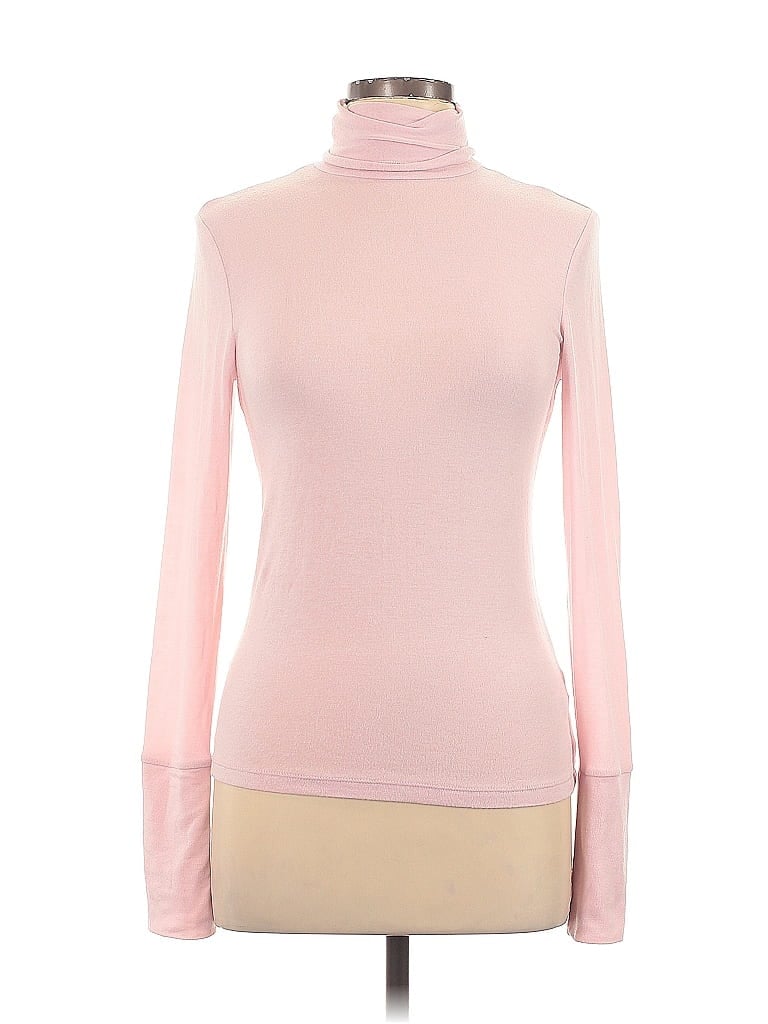 Out From Under Pink Long Sleeve Turtleneck Size L - photo 1