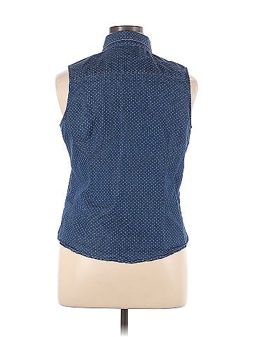 Guess Sleeveless Button-Down Shirt (view 2)