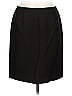 Le Suit Chevron-herringbone Black Formal Skirt Size 10 - photo 1