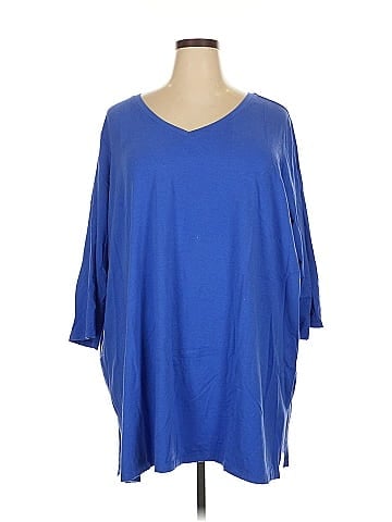 Isaac Mizrahi LIVE! 3/4 Sleeve T-Shirt (view 1)