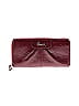 Coach Factory 100% Leather Burgundy Leather Wallet One size - photo 1