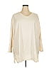 D&Co. 100% Cotton Ivory 3/4 Sleeve T-Shirt Size 3X - photo 1