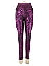 Terez Animal Print Purple Leggings Size S - photo 1