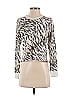 Vintage Havana Animal Print Ivory Long Sleeve T-Shirt Size S - photo 1