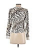 Vintage Havana Animal Print Ivory Long Sleeve T-Shirt Size S - photo 2