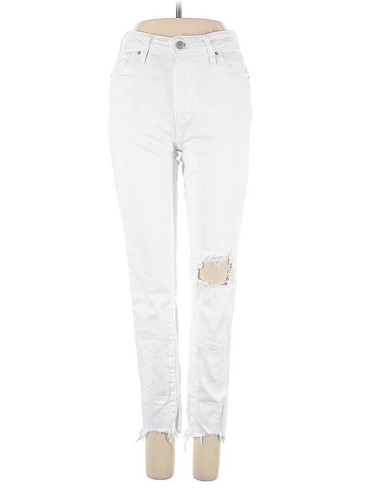 Pre-owned Levi's Jeans In White