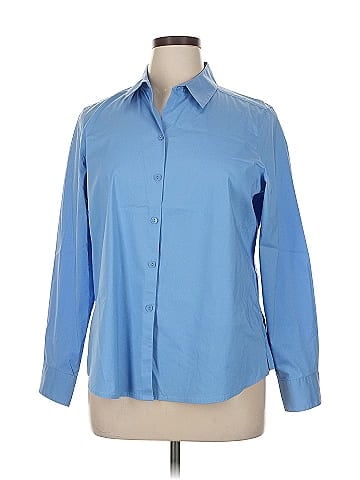 Foxcroft Long Sleeve Blouse (view 1)