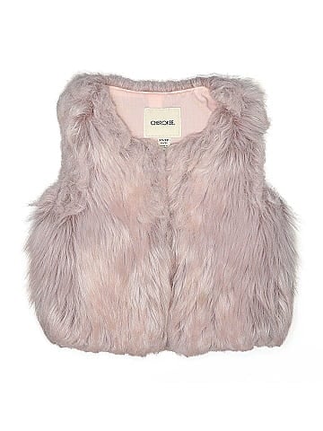 Cherokee Faux Fur Vest (view 1)
