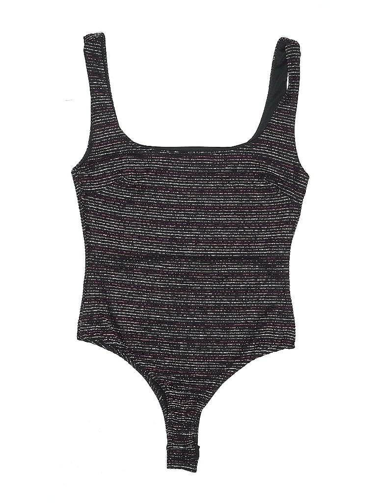 Pre-owned All In Favor Bodysuit In Black
