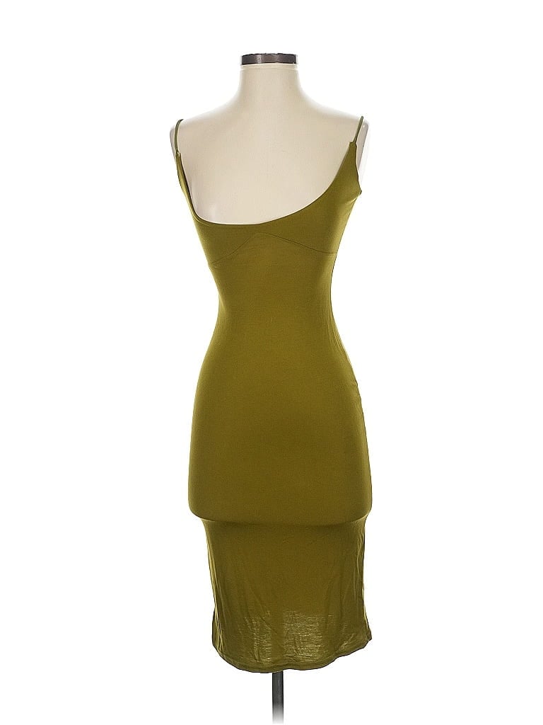 Pre-owned Prettylittlething Cocktail Dress In Green