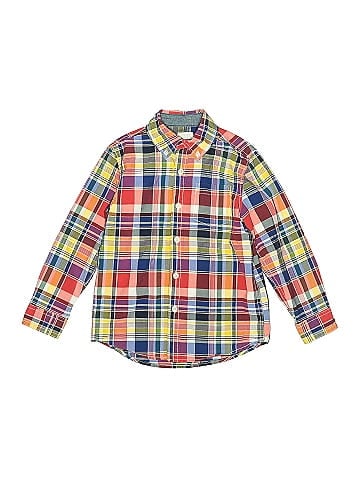 Gymboree Long Sleeve Button-Down Shirt (view 1)