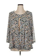 Notations 3/4 Sleeve Blouse