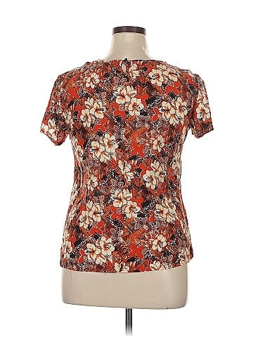Sag Harbor Short Sleeve Blouse (view 2)