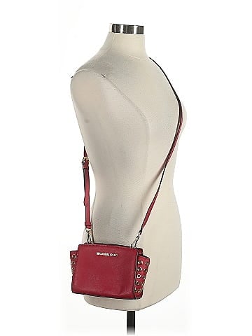 MICHAEL Michael Kors Leather Crossbody Bag (view 2)