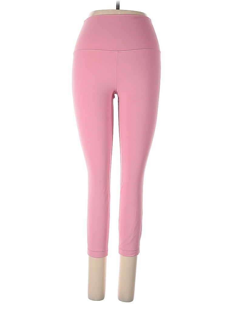 Pre-owned Lululemon Athletica Active Pants In Pink