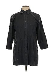 Foxcroft 3/4 Sleeve Button Down Shirt