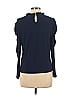 CeCe Blue Long Sleeve Top Size L - photo 2