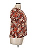 Sag Harbor 100% Rayon Brown Short Sleeve Blouse Size XL - photo 4