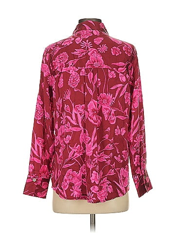 Joie Long Sleeve Silk Top (view 2)