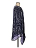 Lafayette 148 New York 100% Silk Blue Cocktail Dress Size 8 - photo 4