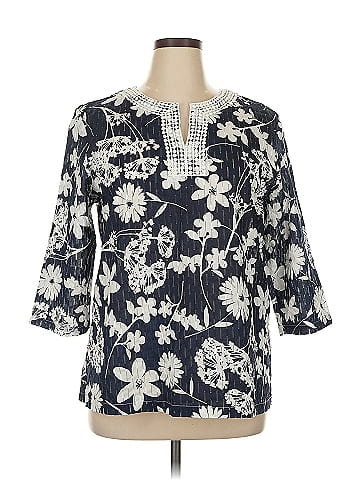 Alfred Dunner 3/4 Sleeve Blouse (view 1)