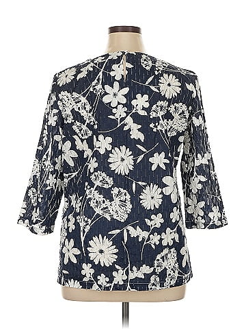 Alfred Dunner 3/4 Sleeve Blouse (view 2)