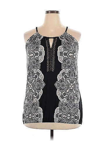 INC International Concepts Sleeveless Blouse (view 1)