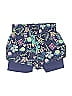 Justice Print Blue Shorts Size 10 - photo 1