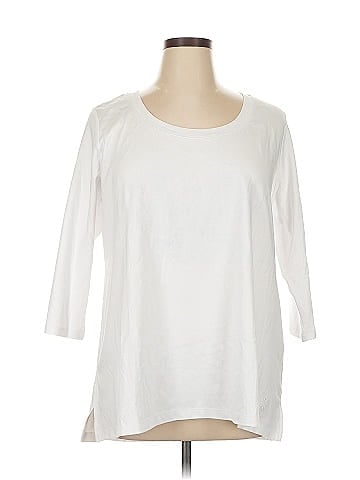 Isaac Mizrahi LIVE! 3/4 Sleeve T-Shirt (view 1)