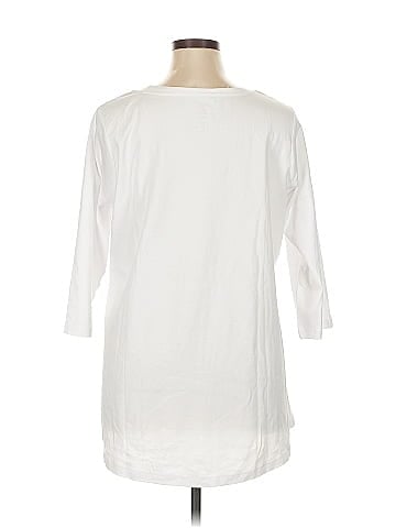 Isaac Mizrahi LIVE! 3/4 Sleeve T-Shirt (view 2)