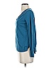 J Brand 100% Cotton Teal Blue Pullover Sweater Size S - photo 5