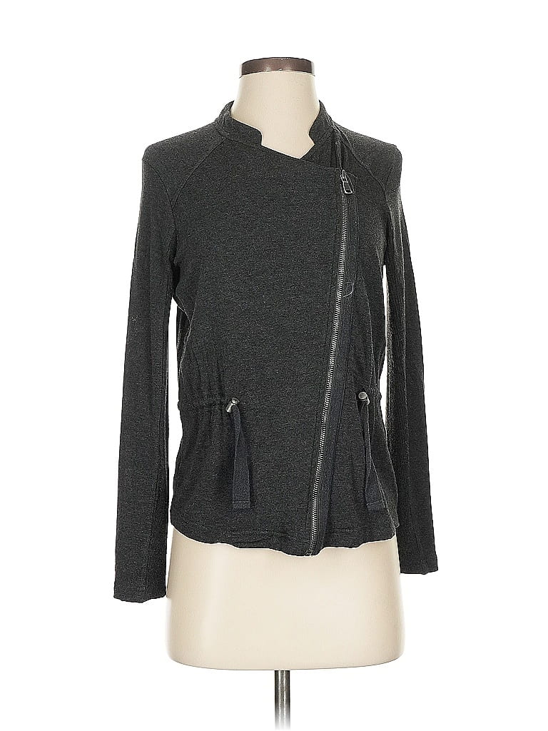 Pre-owned Lou & Grey Cardigan Sweater In Gray