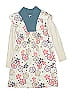 Tea 100% Cotton Ivory Dress Size 5 (big kids) - photo 1