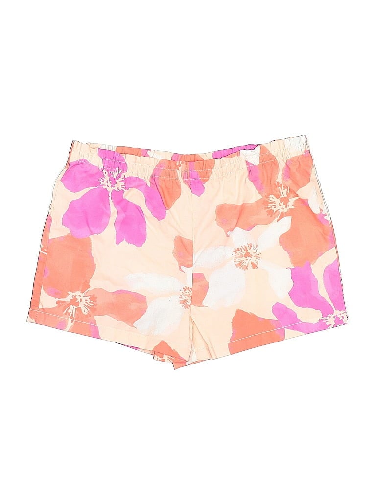 Carter's 100% Cotton Floral Pink Shorts Size 4T - photo 1