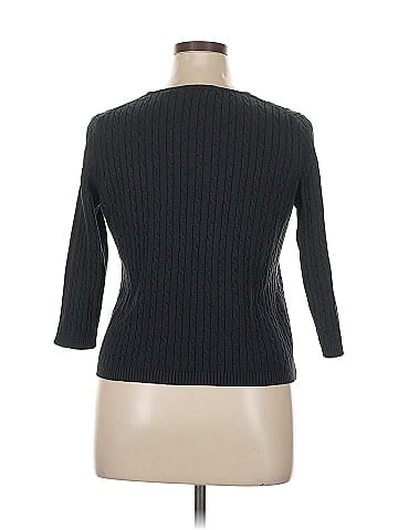 Kate Hill Silk Pullover Sweater (view 2)