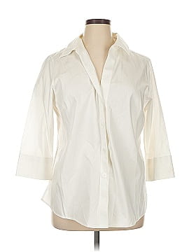 Foxcroft 3/4 Sleeve Button Down Shirt