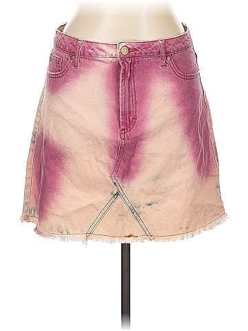Easel Denim Skirt (view 1)