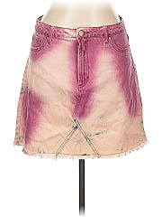 Easel Denim Skirt