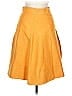 Akris Punto 100% Viscose Solid Yellow Orange Casual Skirt Size 6 - photo 1