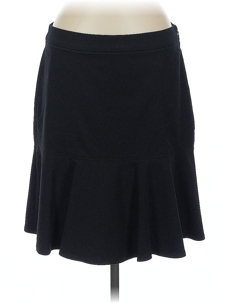 Pre-owned White House Black Market Casual Skirt In Black