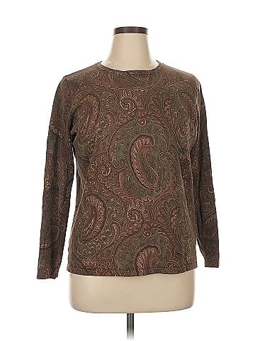 Jones New York Signature Silk Pullover Sweater (view 1)