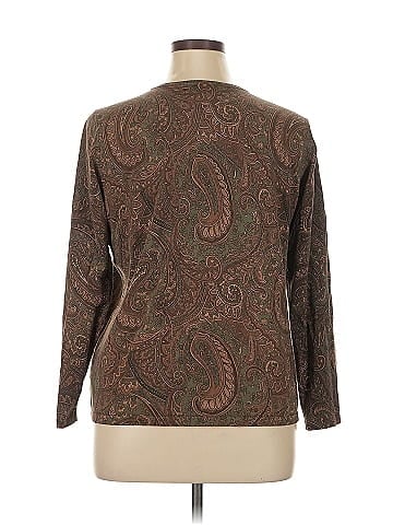Jones New York Signature Silk Pullover Sweater (view 2)