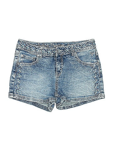 Justice Denim Shorts (view 1)