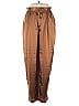 Linda Allard Ellen Tracy 100% Silk Brown Silk Pants Size 14 - photo 1