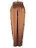 Linda Allard Ellen Tracy 100% Silk Brown Silk Pants Size 14 - photo 2