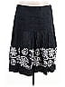 Ann Taylor 100% Polyester Black Casual Skirt Size 12 - photo 1
