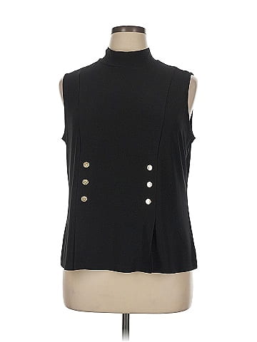 Anne Klein Sleeveless Blouse (view 1)