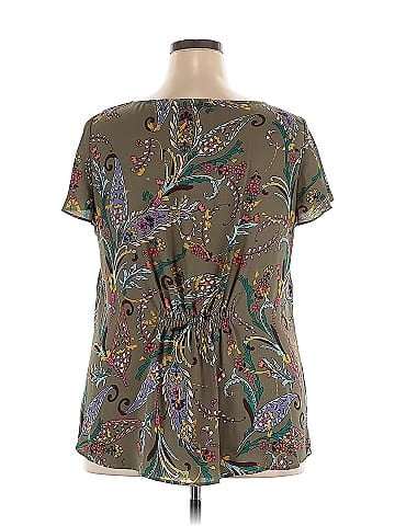 Tahari by ASL Short Sleeve Blouse (view 2)