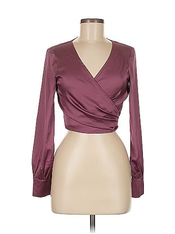 Naked Wardrobe Long Sleeve Blouse (view 1)